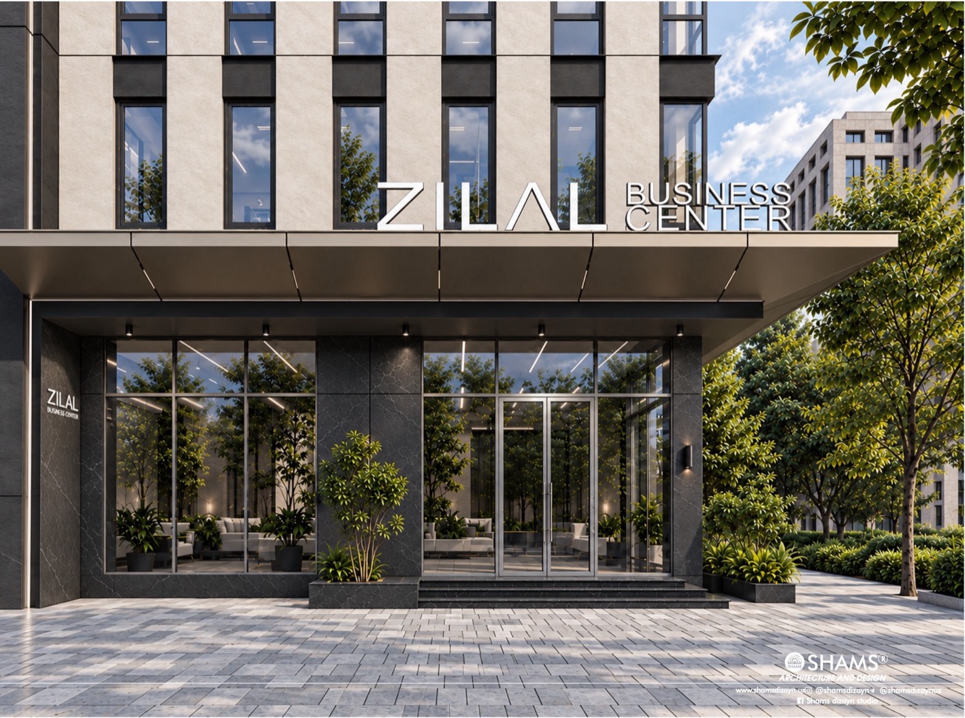 Входная группа ZILAL Business Center